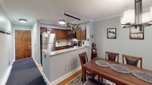 Fridge, microwave, oven, dishwasher - Lively & Welcoming 2BR Condo at Snowcrest by RedAwning (Snowshoe)