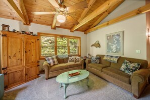 Cabin, Multiple Beds, Patio, Mountain View (Appalachian Satisfaction) | Living area - Appalachian Satisfaction (Banner Elk)
