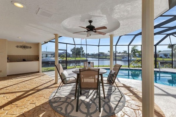 Piscina externa, piscina aquecida