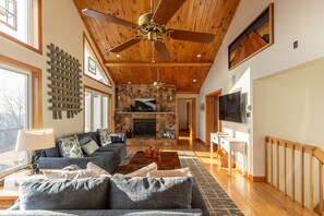 House, Multiple Beds, Patio, Mountain View (Shooting Star Lodge) | Living area - Shooting Star Lodge (Boone)