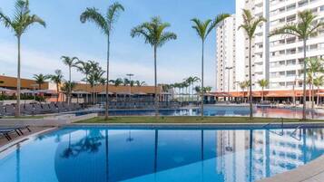 Indoor pool, outdoor pool