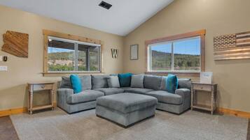 TV connectée, cheminée