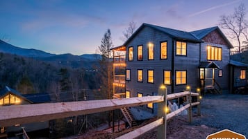 Front of property – evening/night