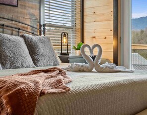 Cabane Luxe, vue montagne