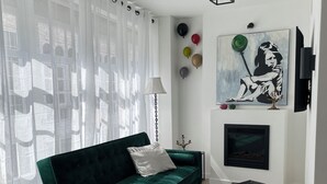 Living area - Apartamento En Casco Histórico (Pontevedra)