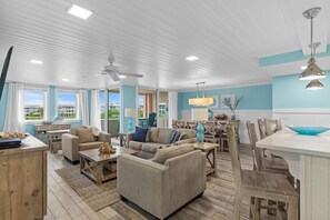 TV - 3BR 3BA Bright & Beautiful 'Newly Renovated' Beach Condo!! Water and Sunset View (Destin)