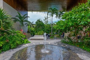 Overnattingsstedets uteområder