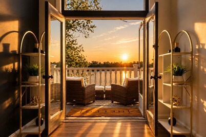 8BR Waterfront Getaway Bourbon Trail w/Dome HotTub Firepit Luxe Amenities Views