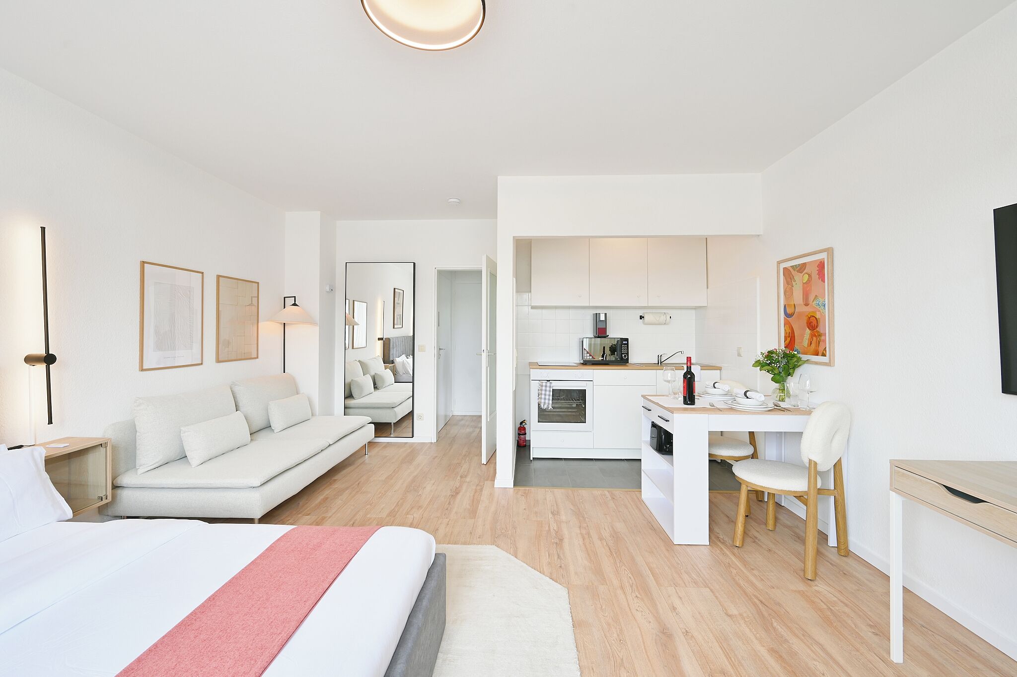 1 Schlafzimmer, Schreibtisch, Bügeleisen/Bügelbrett, WLAN