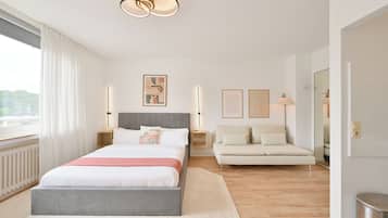 1 Schlafzimmer, Schreibtisch, Bügeleisen/Bügelbrett, WLAN