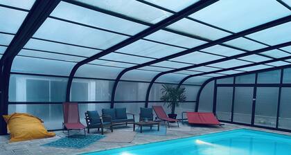 Villa Normande Piscine Intérieur et Jeux / Proche Honfleur et Deauville