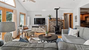 Smart TV, video games, foosball, table tennis