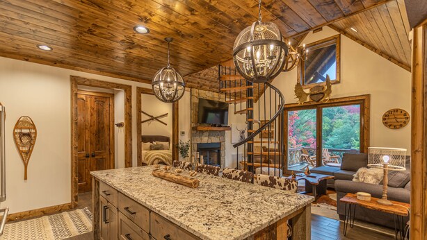 Cabin, Multiple Beds, Patio, Mountain View (Three Little Bears at Eagles Nest) | Interior - Three Little Bears at Eagles Nest (Banner Elk)