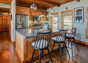 Cabin, Multiple Beds, Hot Tub, Mountain View (Owls Nest) | Private kitchen | Coffee/tea maker - Owls Nest (Blowing Rock)