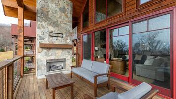Cabin, Multiple Beds, Patio, Mountain View (Timberline at Eagles Nest) | Terrace/patio