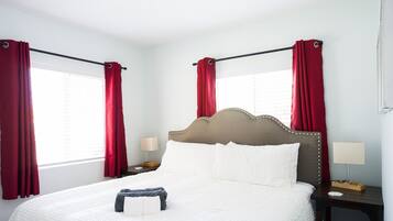 4 bedrooms, iron/ironing board, travel cot, free WiFi