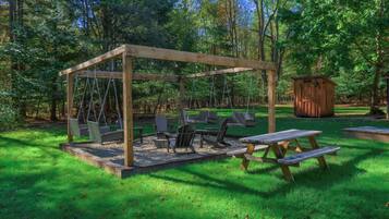 Overnatningsstedets område