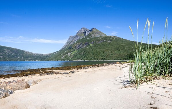 Beach nearby, fishing - Cottage with spectacular views (Ballangen)