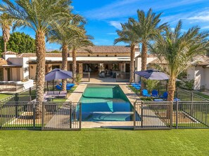 Außenpool, beheizter Pool