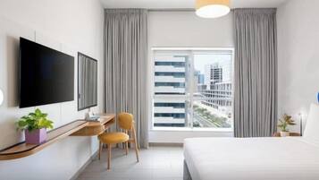 1 kamar tidur, setrika/meja setrika, tempat tidur bayi, dan Wi-Fi