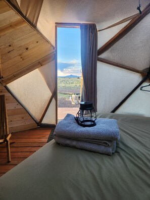 Vue sur les montagnes