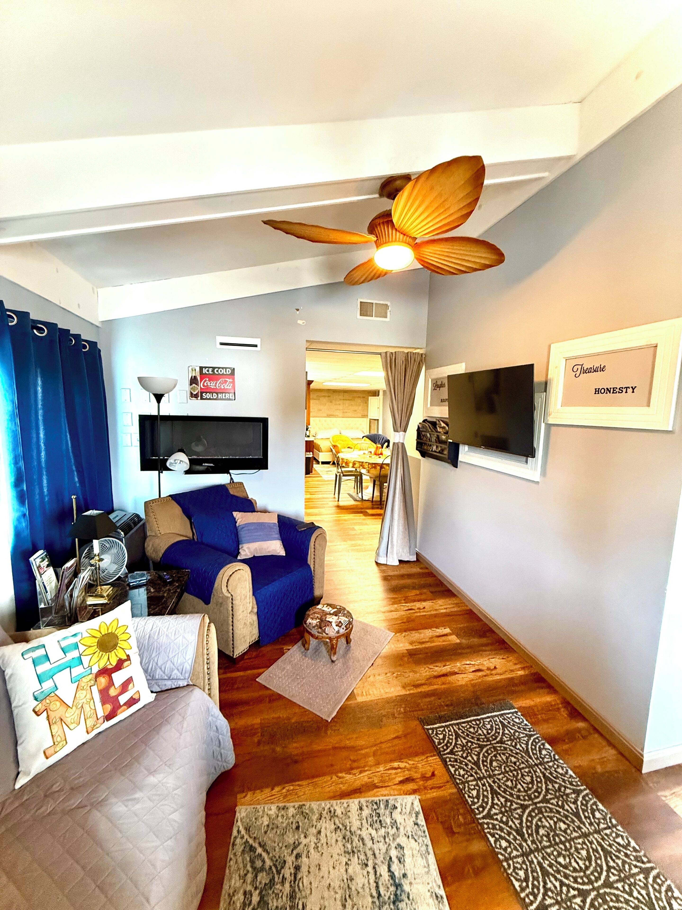 Älytelevisio, takka