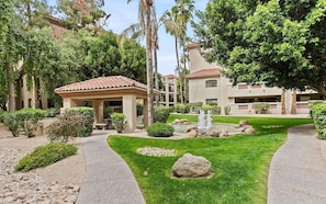 Enceinte de l’hébergement