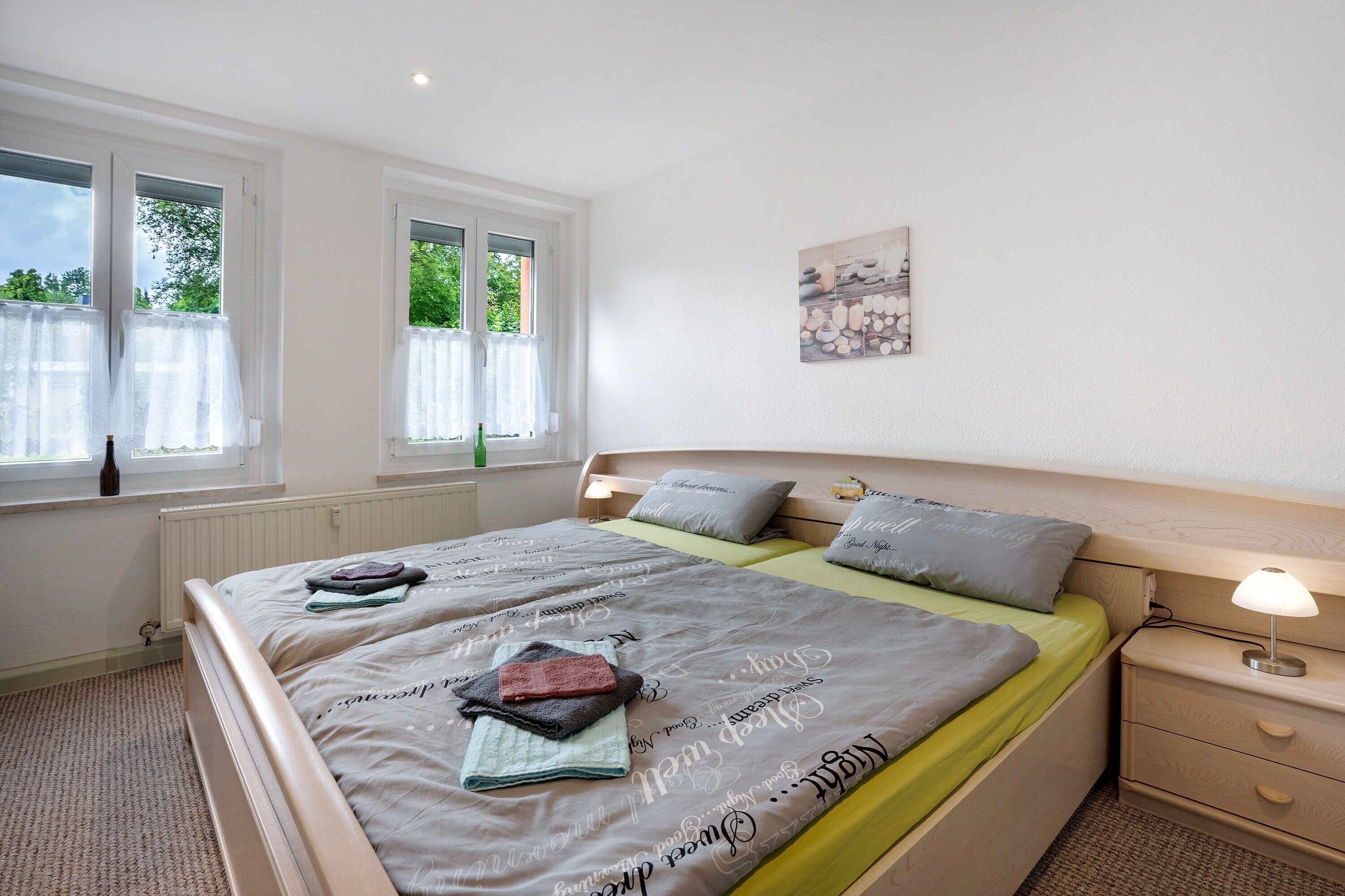 2 Schlafzimmer, Bügeleisen/Bügelbrett, kostenloses WLAN, Bettwäsche