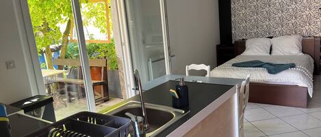 1 soverom, wi-fi og sengetøy