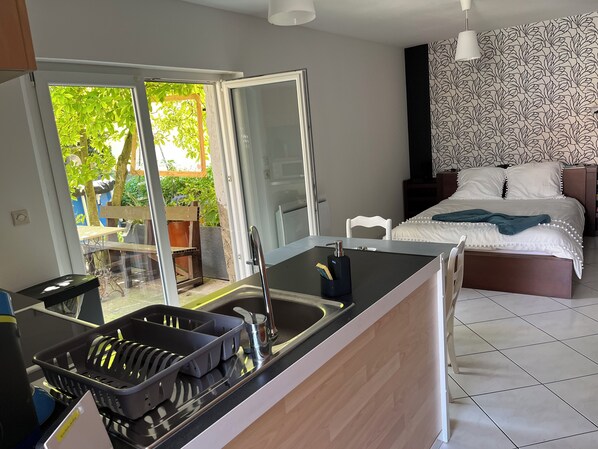 1 chambre, Wi-Fi, draps fournis