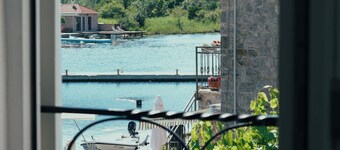 Dream beachfront home in Bjelila with Bay of Kotor views.