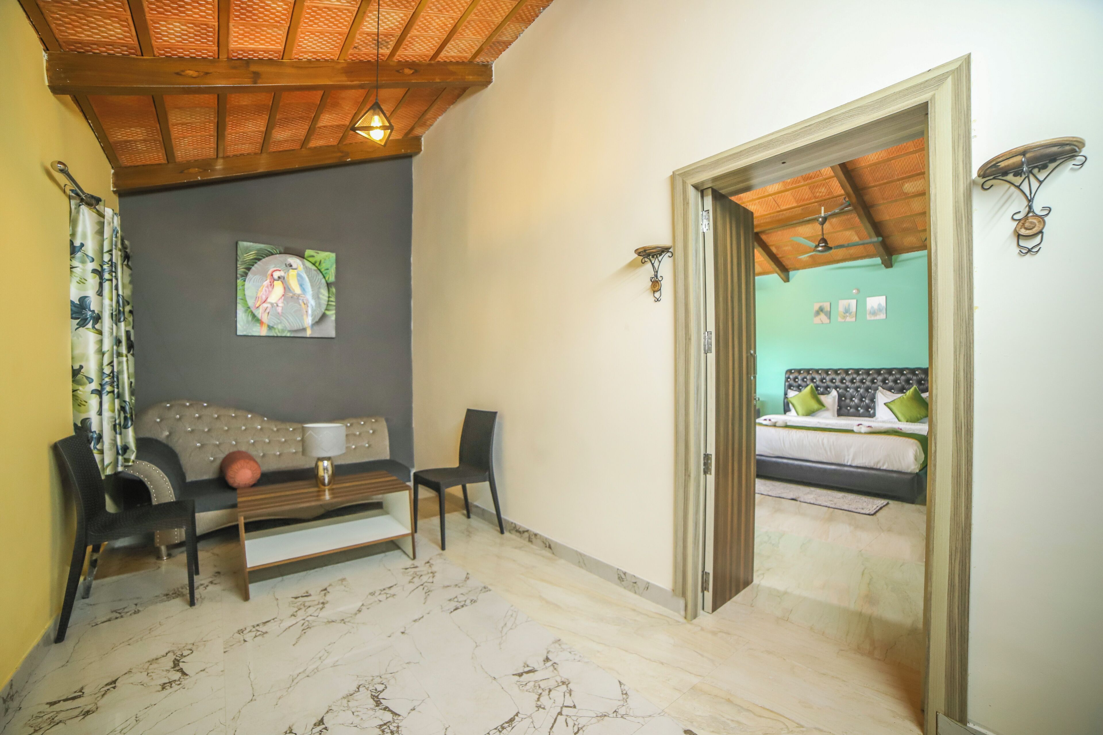 Villa, 2 Bedrooms, Mountain View | Living area