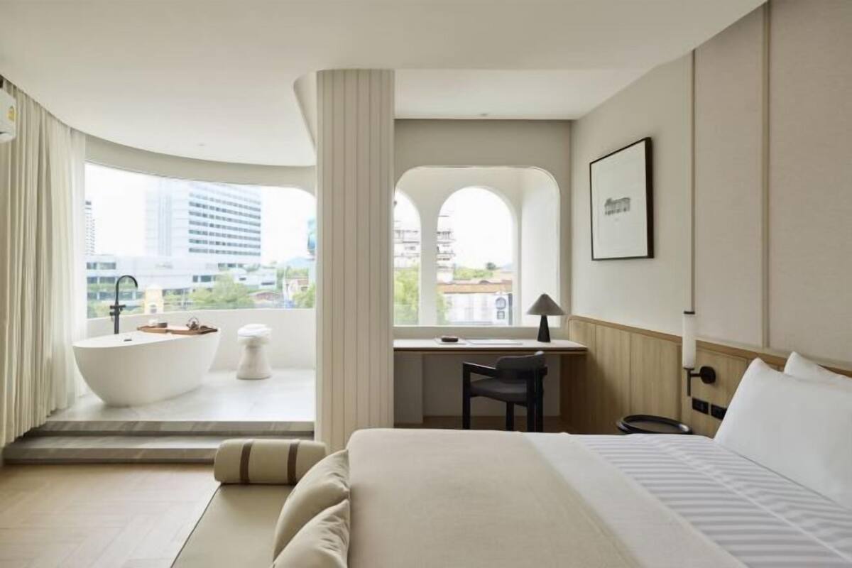 Literie de qualité supérieure, coffres-forts dans les chambres, bureau