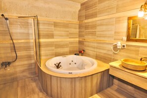 Luxury Suite | Bathroom - Solin Cave Cappadocia (Ürgüp)