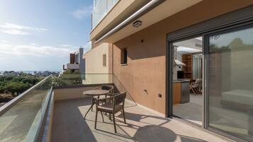 Junior Room, 1 Queen Bed with Sofa bed, Balcony | Balcony view