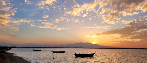 بالقرب من الشاطئ