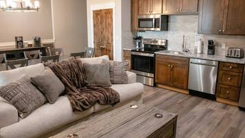 TV connectée, cheminée