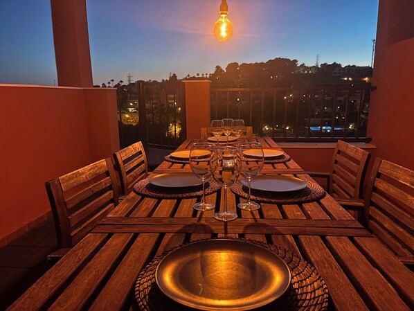 Restaurante al aire libre