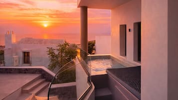 Superior Suite - Private Outdoor Hot Tub and Sea View | Terrasse/Patio