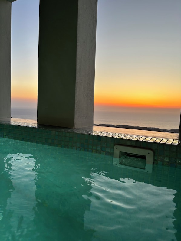 Superior Suite, Balcony, Sea View | Terrace/patio