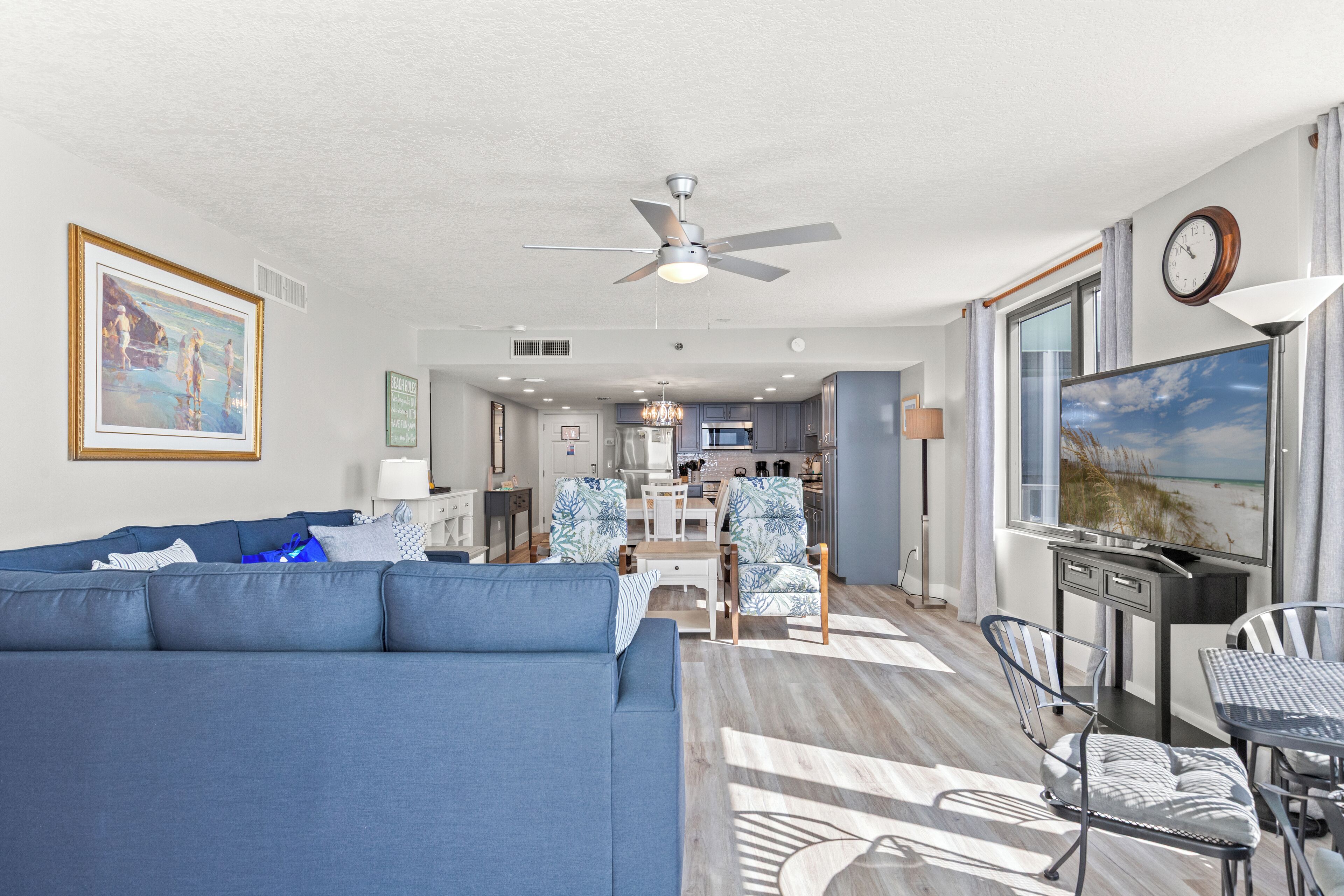 Condo, Multiple Beds, Balcony, Ocean View (Watercrest 1502) | Living area | 42-inch flat-screen TV with digital channels