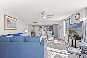 Condo, Multiple Beds, Balcony, Ocean View (Watercrest 1502) | Living area