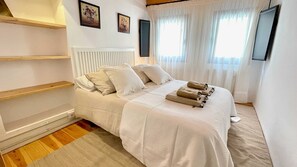 1 غرفة نوم ومكتب ومكواة/لوح كي وواي فاي