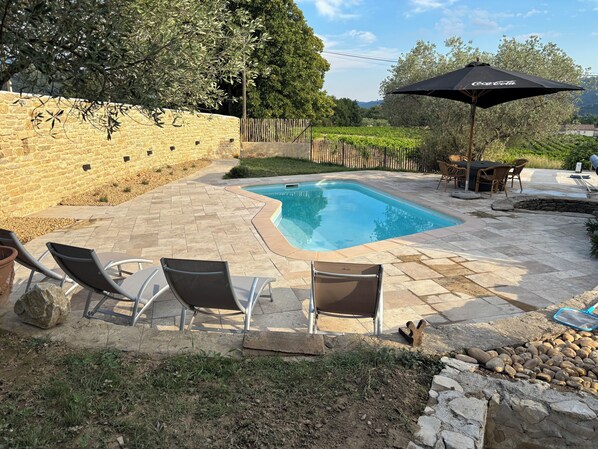 Alberca al aire libre 