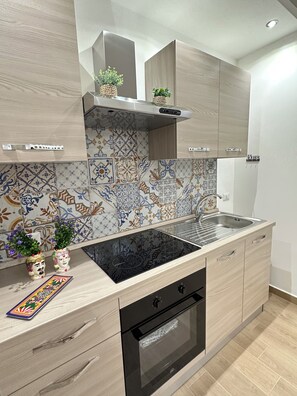 Private kitchen - Comfortable apartment in the center of the City (Palermo)