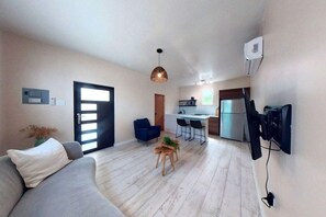 TV connectée, cheminée