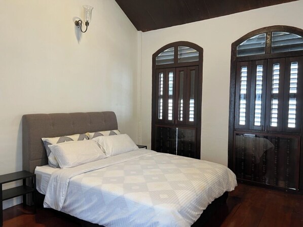 1 غرفة نوم ومكتب ومكواة/لوح كي وواي فاي