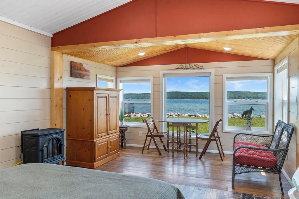 Lake Charlevoix Lakefront Cottages, Two Cottages Sleeping Six