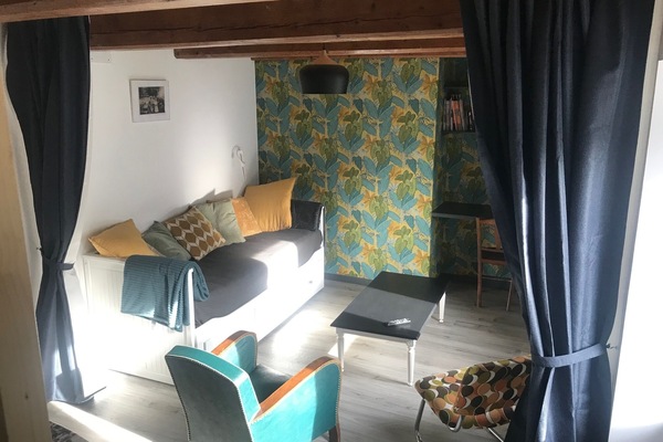 TV connectée, cheminée, espaces bureaux