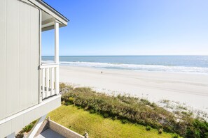 Accommodatie ligt op het strand